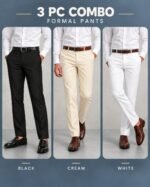 Premium quality formal pant 3 pic combo set - Image 2