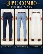 Premium quality formal pant 3 pic combo set - Image 2
