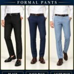 Premium quality formal pant 3 pic combo set