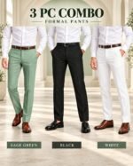 Premium quality formal pant 3 pic combo set - Image 3