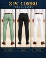 Premium quality formal pant 3 pic combo set - Image 2